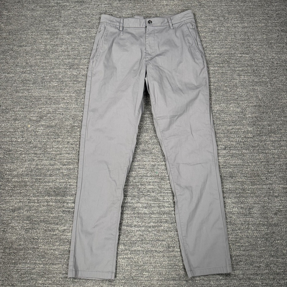 Birddogs Slim Fit Chino Pants 32x32 Unlined Gray Stretch Performance Golf  Boom